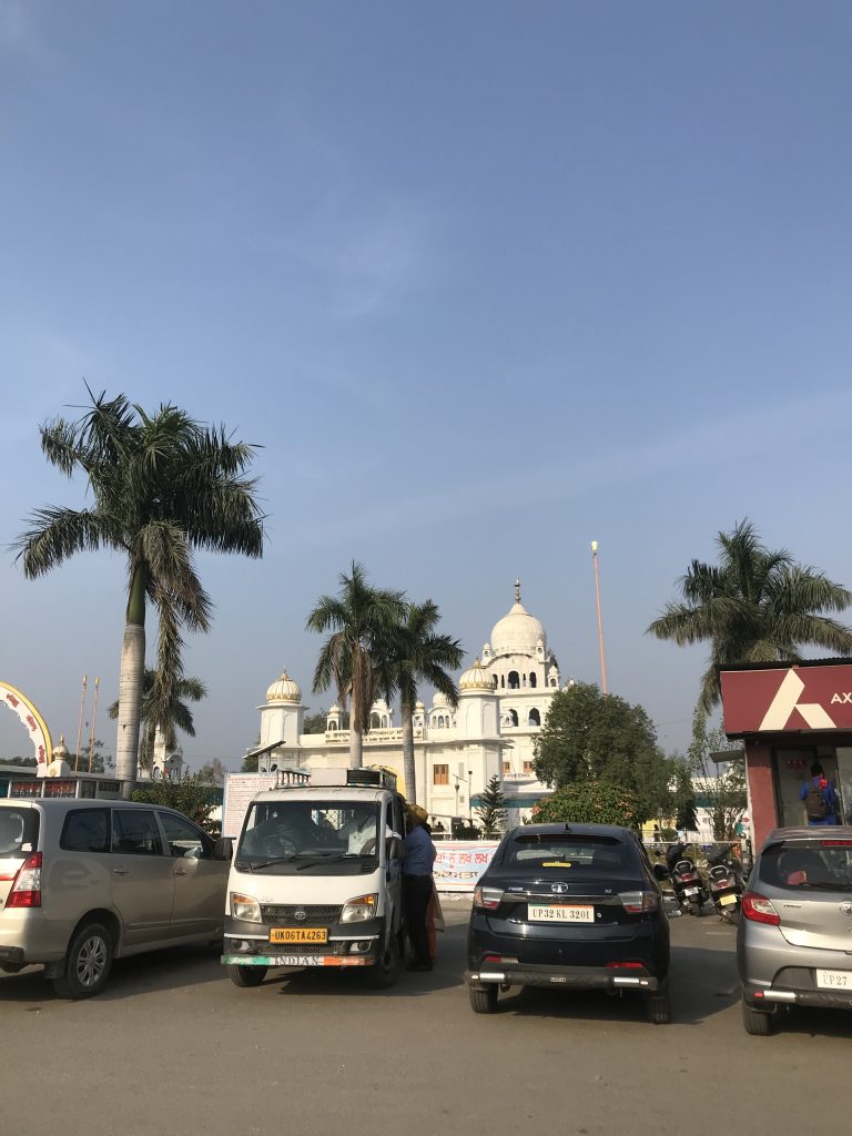 Parking of Nanakmatta Sahib Gurudwara